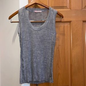 Grey Systemaction Womens Large tank top acrylic